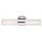 Access Lighting Aqueous, 2 Light Wall Sconce  Vanity, Brushed Steel Finish, Opal Glass 20442-BS/OPL - alternate 2